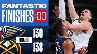 Final 0:49 WILD OT ENDING Nuggets vs Pelicans 🥶🥶