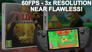 The Legend of Zelda: A Link Between Worlds — настройки Citra в Steam Deck для чистого игрового пр...