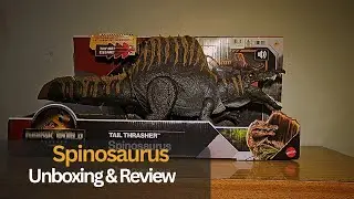 Tail Thrasher&trade; Spinosaurus unboxing and Review (50k Subscriber Special!)