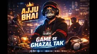 &ldquo;AJJU BHAI &ndash; Game Se Ghazal Tak | Chill Rap Tribute 🎮🖤&rdquo;