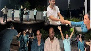 ગીરીશભાઈ અને રાજુભાઇ લંડન જાય તે પહેલા નો છેલ્લો પ્રોગ્રામ જોરદાર ગેમ રમીને પુરો કર્યો..