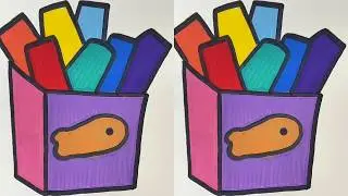 Acrylic marker pen｜chips 🍟#Acrylic marker pen graffiti#sleep aid#cure#decompression