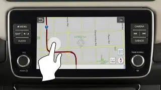 2022 Nissan LEAF - Map Screen Overview (if so equipped)