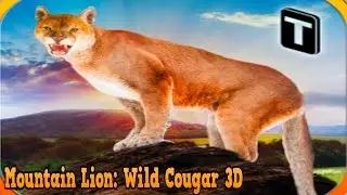 Mountain Lion: Wild Cougar 3D- By Tapinator, Inc. (Ticker: TAPM) Simulation - iTunes/Android