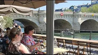 ASMR Paris Plages 15/08/2025 30'C #Seine River