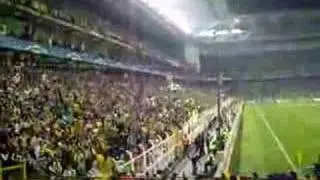 chelsea fans away in fenerbache