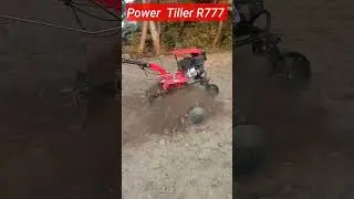 power tiller R777 touch start 32 blades rotawaiter Plowing mini power weeder 7.75Hp 245cc, #shorts