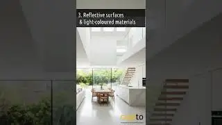 5 Genius Design Tips to Maximize Natural Light in Your Home! ☀️✨ #shorts  #viral #trending