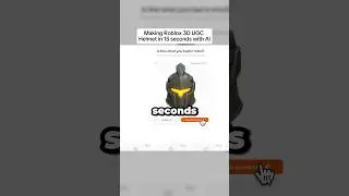 How to Make Roblox UGC with AI #roblox #robloxugc #robloxclothing #shorts