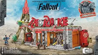 MEGA Fallout Red Rocket Truck Stop Instructions HXT00 &ndash; Step by Step Build Guide