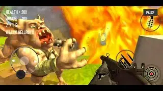 Monster Hunting City Shooting #6 Android/iOS Gameplay - HELLROTS