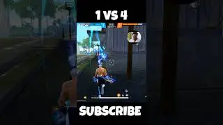 1vs4 Destroyed in Seconds 😱 World Best AK 1vs4 🤯 #shorts #ironicff