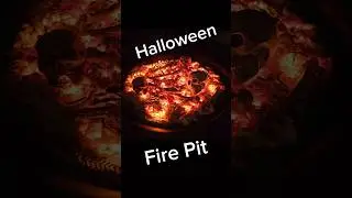 DIY Creepy skeleton Halloween Fire Pit
