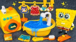 60 Minutes Ultimate Slime Cooking Toys Playset, Unboxing SpongeBob Kitchen Collection | Tina Review