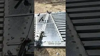 square pipe gate#fabrication#work#music