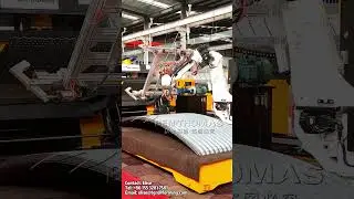 Grain bin corrugated plate equipment / Silo corrugated sheet roll former machine #grainbin