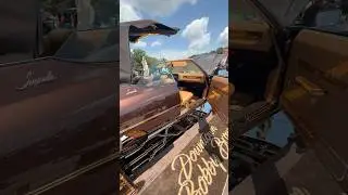 1971 Chevy Impala Convertible at Rick Ross Car Show #rickross