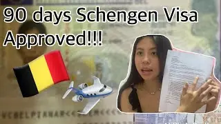 DIY: 90 DAYS SCHENGEN VISA APPROVED / FAMILY VISIT VISA BELGIUM/ What to do and expect