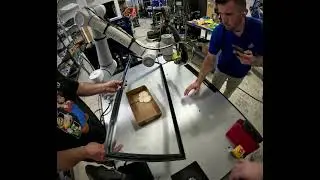 Automated Window Frame Gasket Dispensing @DobotRobotics @igusInc @RBTX