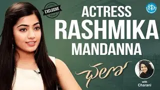 Chalo Actress Rashmika Mandanna Exclusive Interview || Talking Movies With iDream