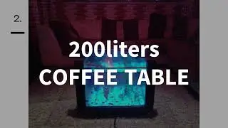 AQUADORE COFFE TABLE AQUARIUMS DESIGNS. MADE IN KENYA