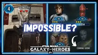 Is It Possible to 100% the AT-ST Tier 4 F2P WITHOUT Assaj? Coliseum Boss Showcase