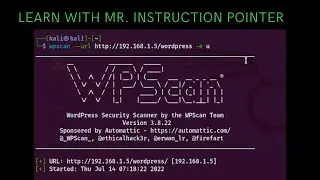 WordPress Vulnerability Scanning With WPScan in Kali Linux 2024
