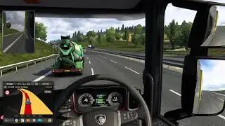 London to Sheffield | Euro Truck Simulator 2 | Logitech G923 with Shifter