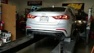 Elantra Sport 3-4 gear muffler delete.