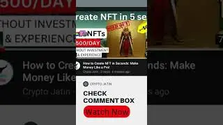 How to Create NFT in Seconds: Make Money Like a Pro! #shorts