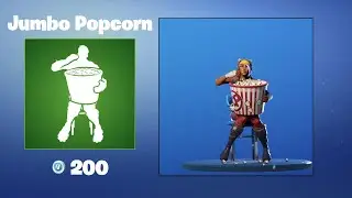 Jumbo Popcorn | Fortnite Emote