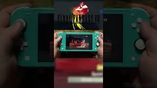 Final Fantasy 8 Nintendo Switch Lite Gameplay Turquoise