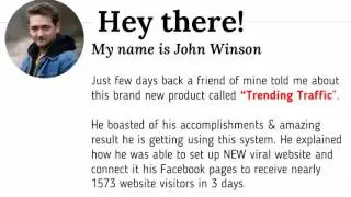 Trending Traffic Review &ndash; Honest Review and Bonus
