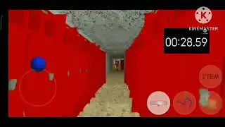 Speedrun glitch style in baldi's basics classic renastered android port (54:69)