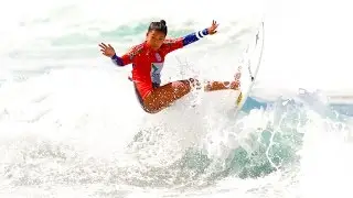Sumol Wave of the Day 4: Mahina Maeda Destroys a Left for 9.00