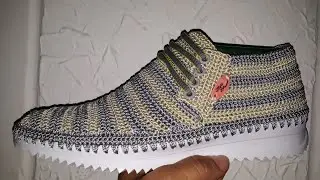 BOTIN UNISEX MODELO TAURO TEJIDO EN CROCHET