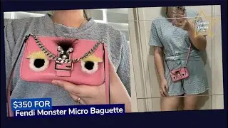 Fendi Monster Micro Baguette | Hymme's Luxury vlog 36