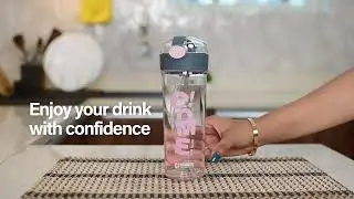 Kuber Industries Sipper Bottle with Straw for Kids