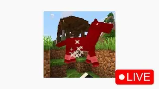 Minecraft Live, But Killing Mobs Spawn OP Structures...