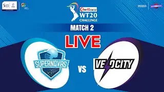 Live Womens T20 Challenge 2022 | Supernovas vs Velocity | SNO vs VEL | Live Commentary
