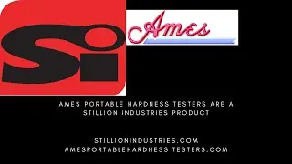 Testing with an Ames portable hardness tester
