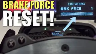 Why Your Logitech Pro Wheel Brake Suddenly Feels Wrong (G Hub Bug)