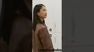 Brown Leather jacket women's| Fashion you must adopt| Style 2023