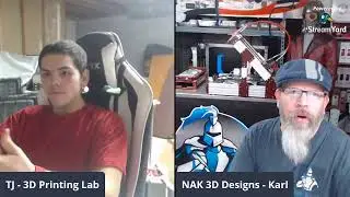 Live!  Q&A With NAK 3D Designs