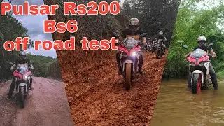 Pulsar Rs200 Bs6 Off road test ।। Pulsar Rs200bs6 2020