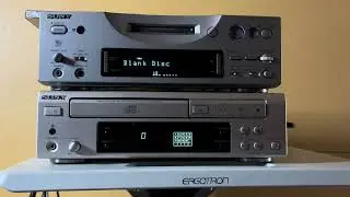 Recording a MiniDisc with CD-TEXT
