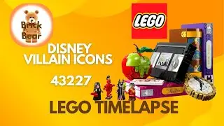 Lego - Villain Icons 43227 - Lego Build Time Lapse