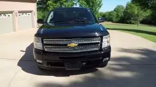 2012 CHEVROLET SILVERADO Z71 LTZ BLACK FOR SALE SEE WWW SUNSETMOTORS COM