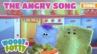 The Angry Song | Managing Big Emotions | Songs for Toddlers | Wooby & Fotty