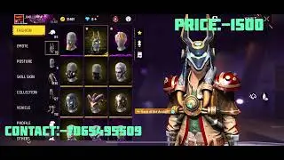 Cheap Free Fire ID Sale 2025 | CS Pro Account + Supreme + Rare Skins | Only ₹1500